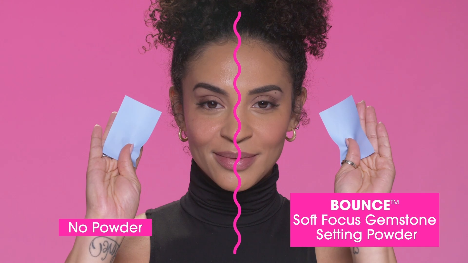 BOUNCE™ Soft Focus Gemstone Setting Powder beautyblender Sephora